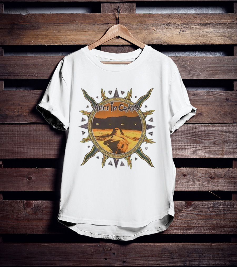 Alice In Chains Dirt Sunburst Desert Scene T-Shirt