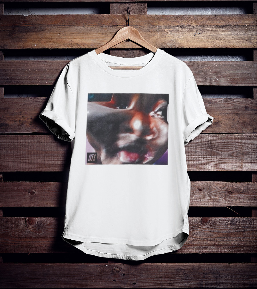Frank Dorrey NTS Squish Face Distorted Portrait T-Shirt