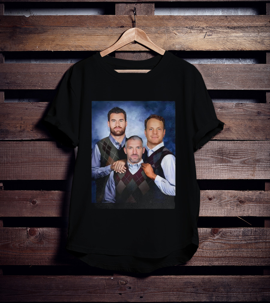 Alexander Ovechkin Tom Wilson John Carlson Step Brothers Portrait T-Shirt