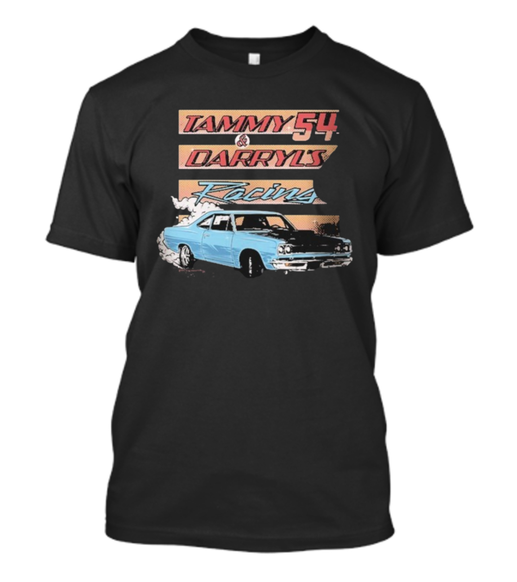 Tammy 54 Darryl's Racing Vintage Car Chelcie Lynn Trailer Trash Tammy T-Shirt