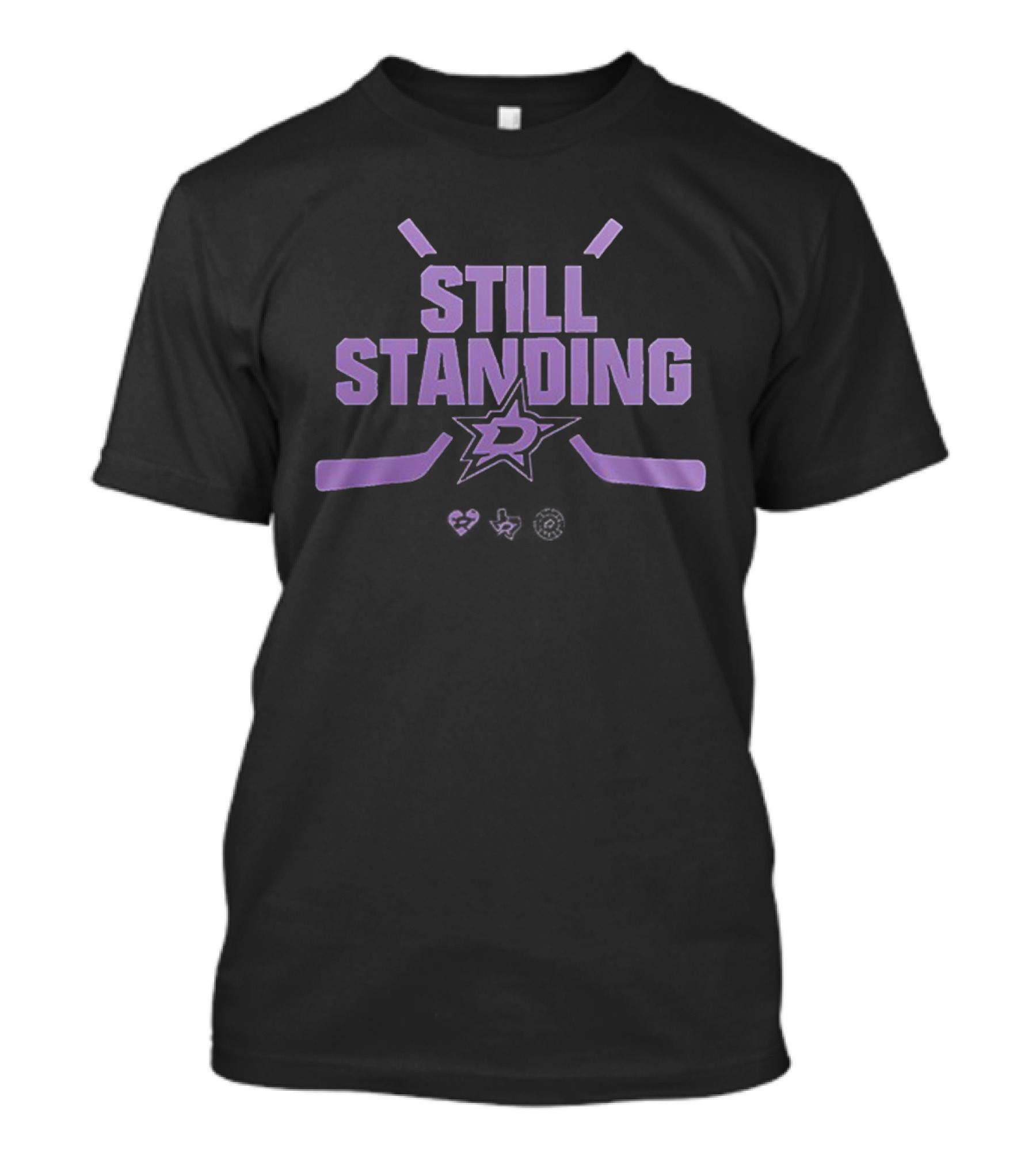 Dallas Stars Still Standing Stanley Cup Playoffs Hockey T-Shirt