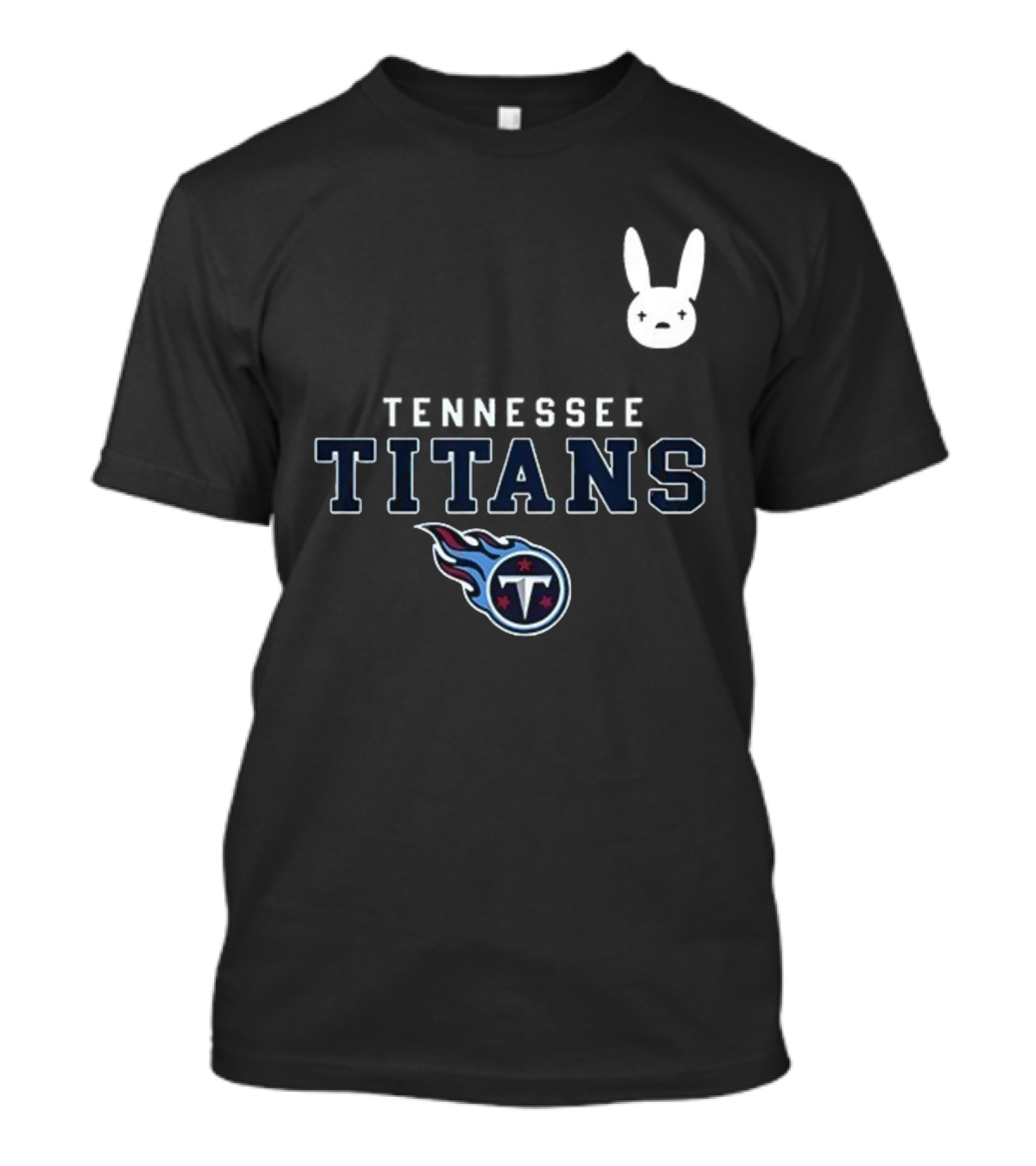 Tennessee Titans Bad Bunny DTMF Collaboration T-Shirt