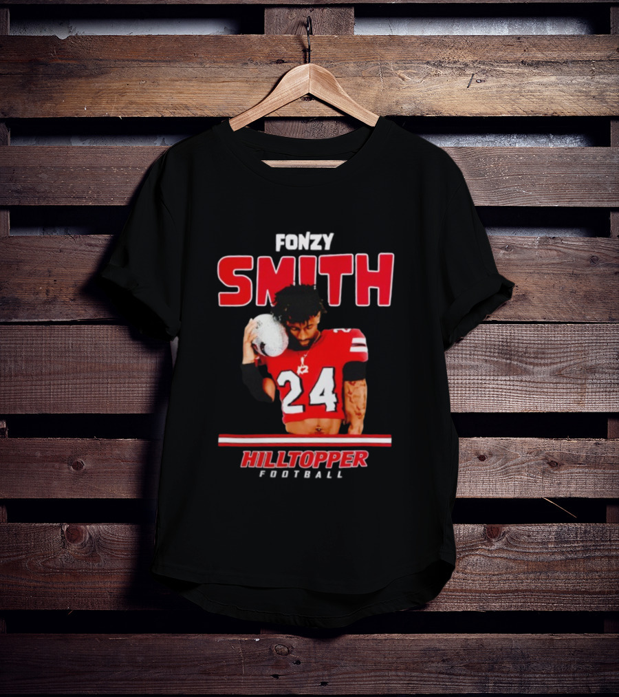 Fonzy Smith 24 Western Kentucky Hilltopper Football T-Shirt