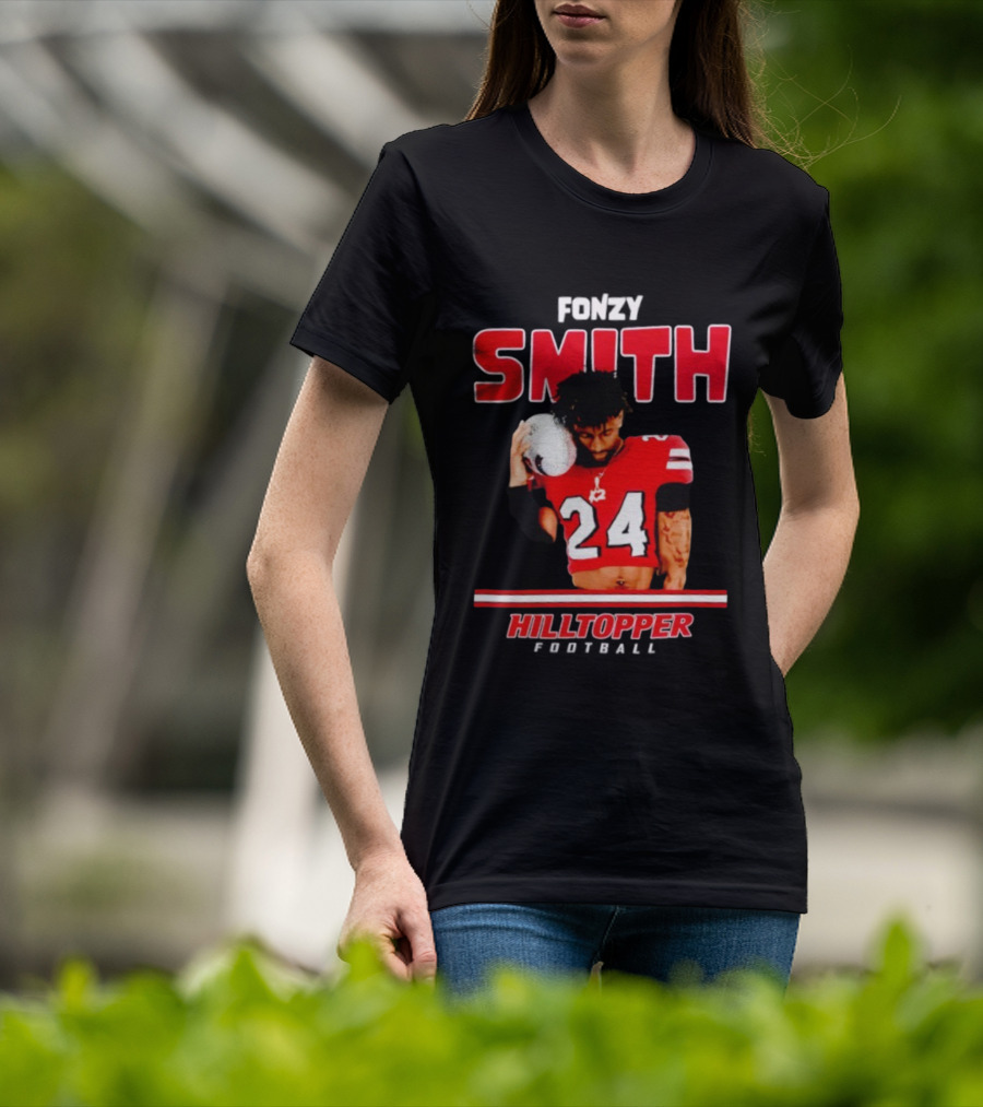 Fonzy Smith 24 Western Kentucky Hilltopper Football T-Shirt