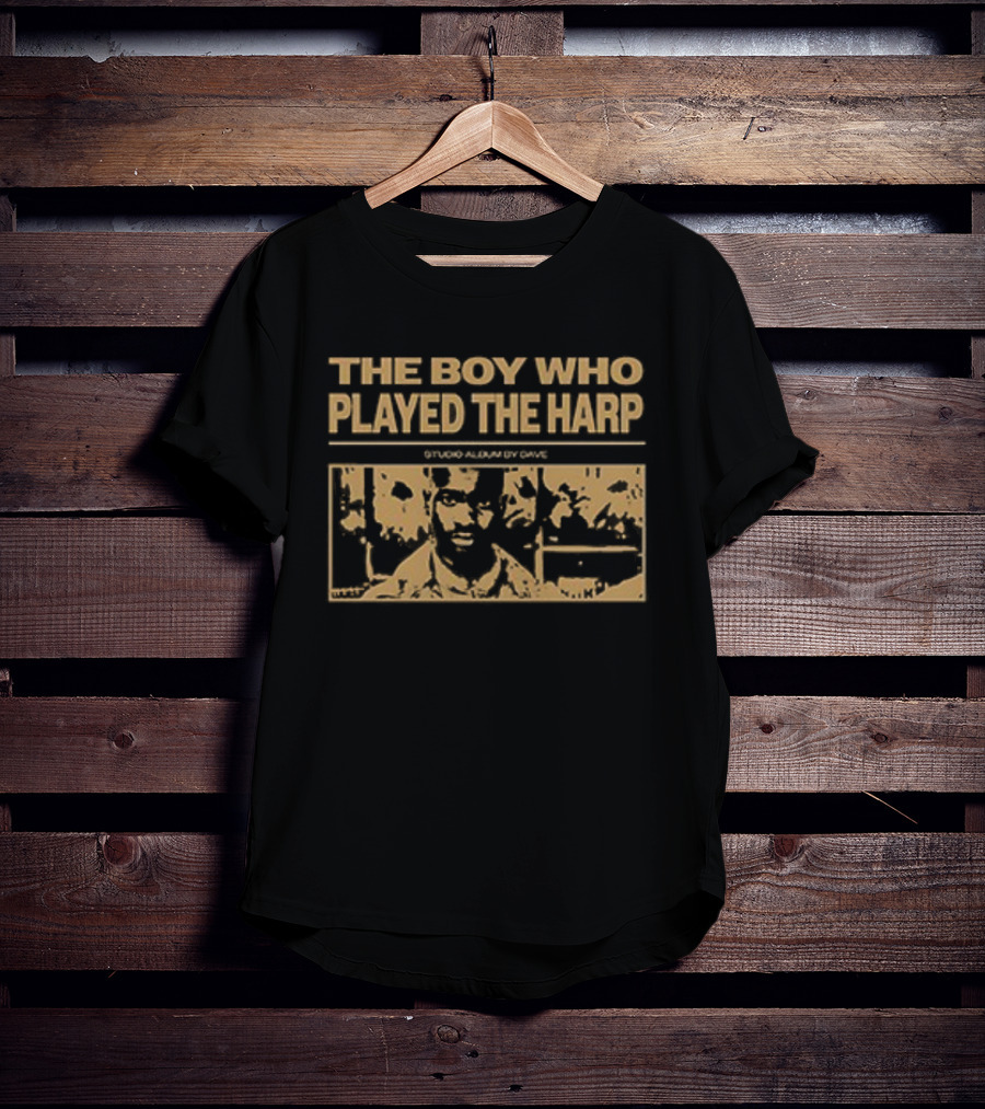 The Boy Who Played The Harp Vintage Retro Style T-Shirt