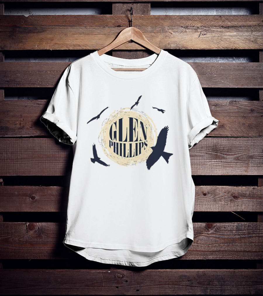 Glen Phillips Birds Of Prey Soaring Silhouettes T-Shirt