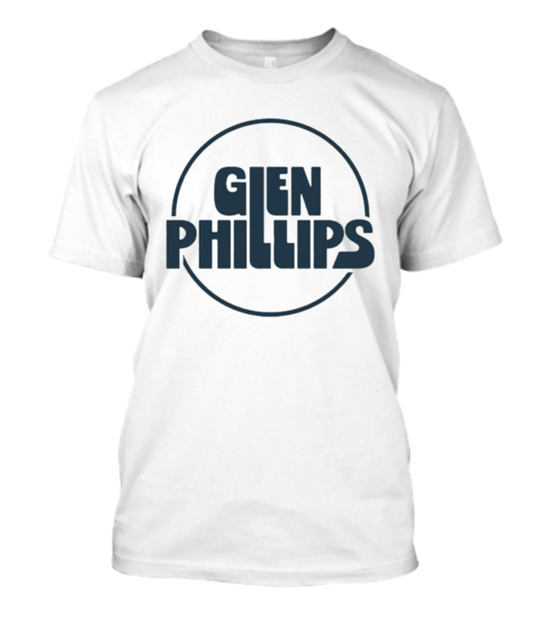 Glen Phillips Retro Circle Design T-Shirt