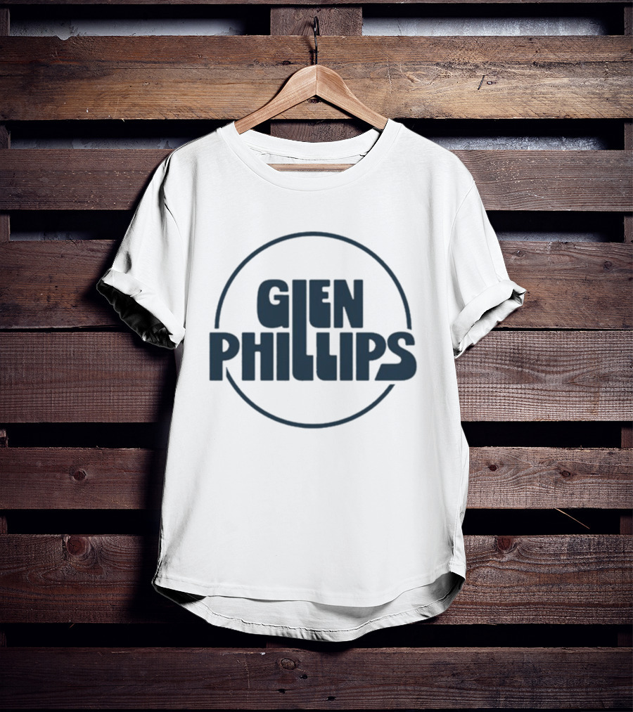 Glen Phillips Retro Circle Design T-Shirt