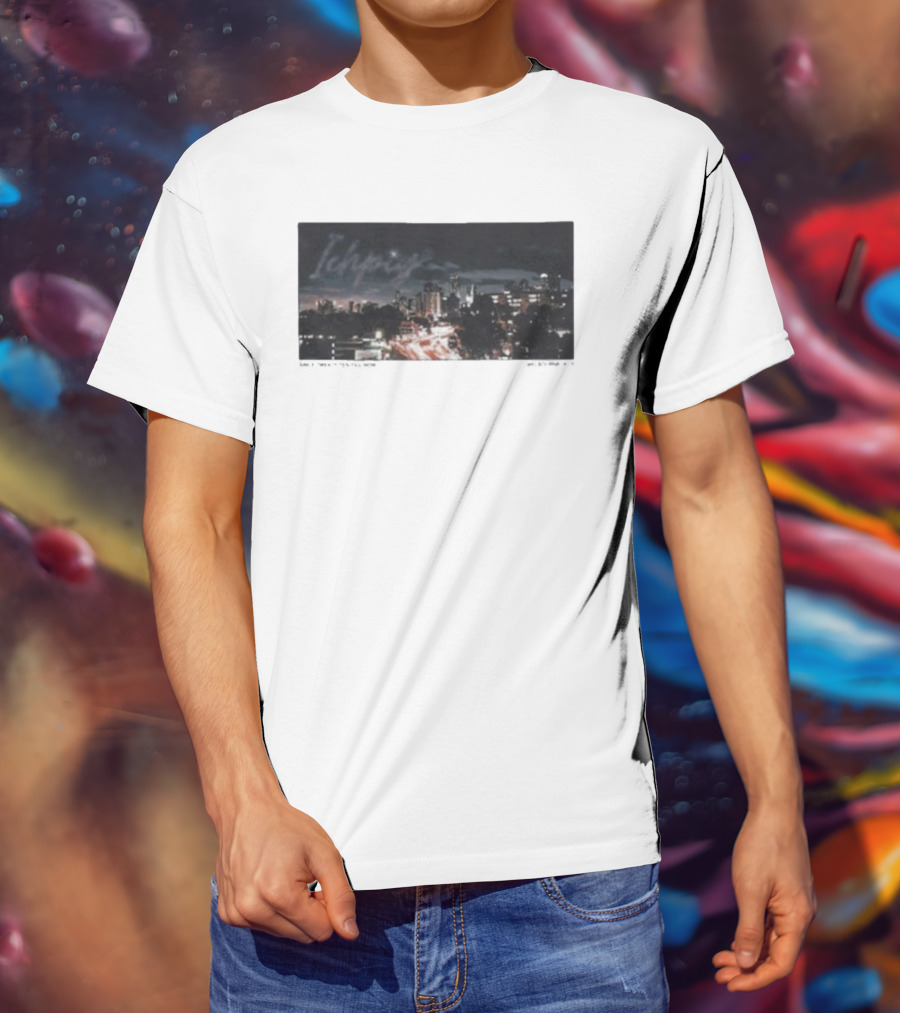 Ichpig Skyline Urban Night Cityscape T-Shirt