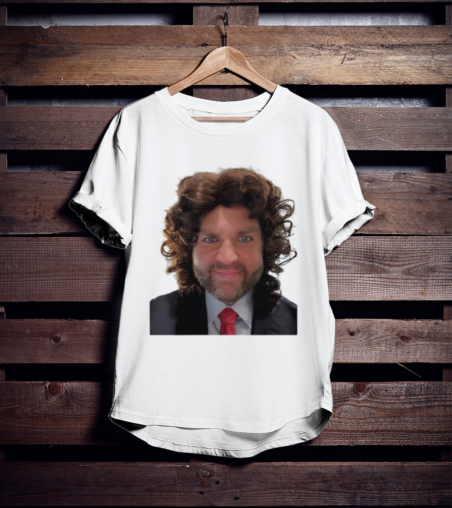 JD Vance Wavy Hair Humor Halloween T-Shirt
