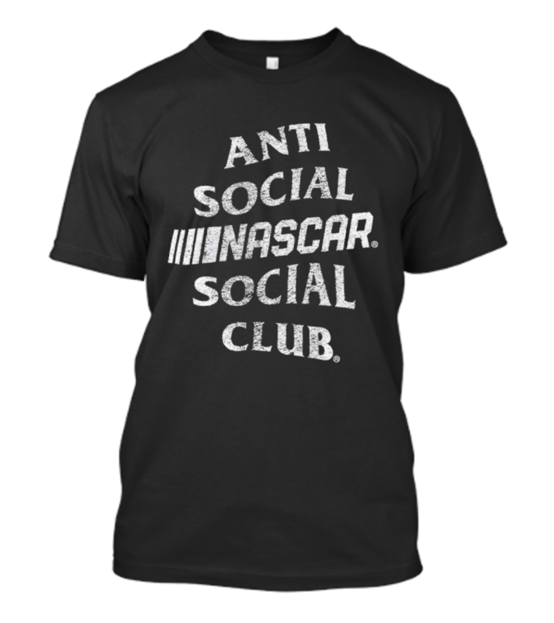 Anti Social Social Club NASCAR Collaboration Speed Graphic T-Shirt
