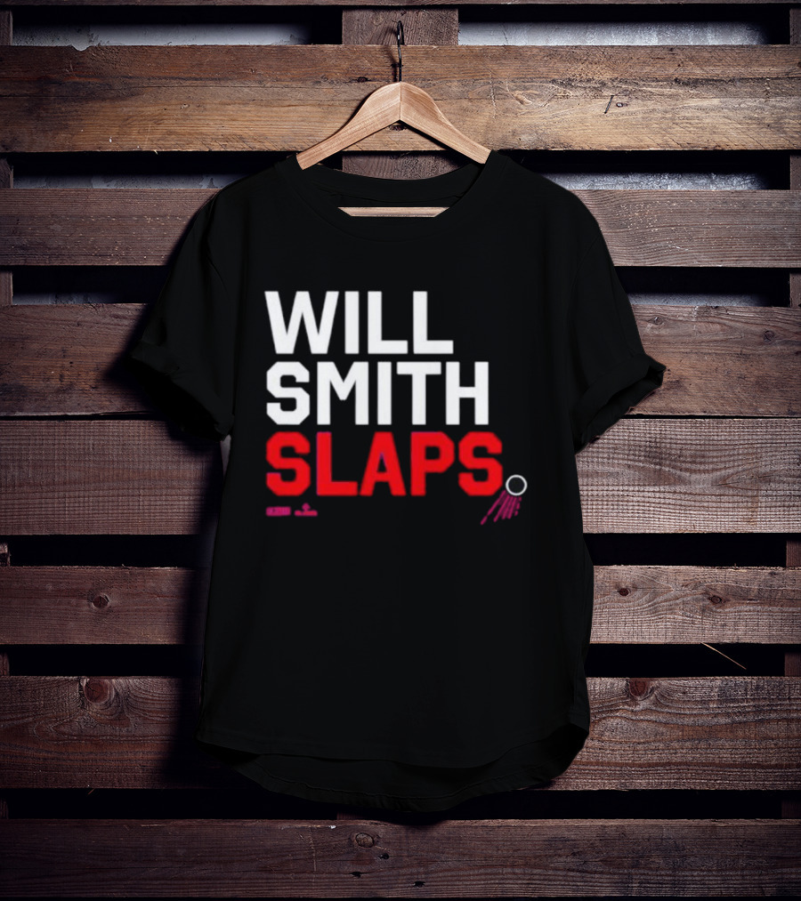 Los Angeles Dodgers Will Smith Slaps Major League Baseball Humor T-Shirt
