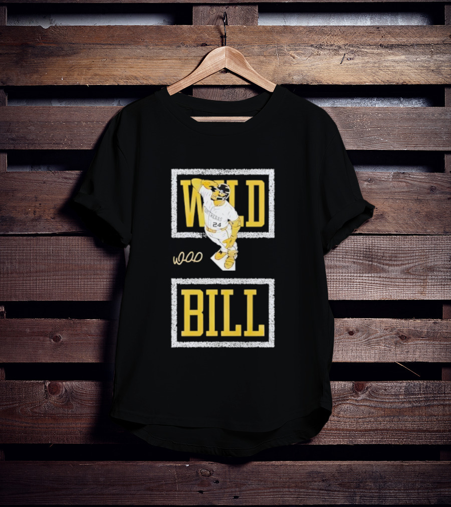 William Contreras Wild Bill Salute Milwaukee Brewers Baseball Signature T-Shirt