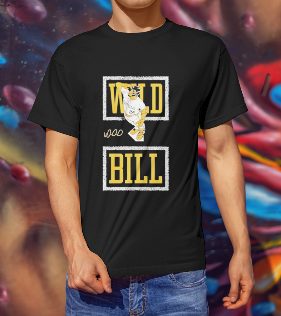 William Contreras Wild Bill Salute Milwaukee Brewers Baseball Signature T-Shirt