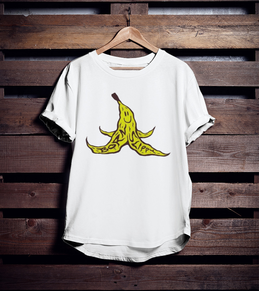 Born Slippy Banana Happy Face Icon Nostalgia T-Shirt