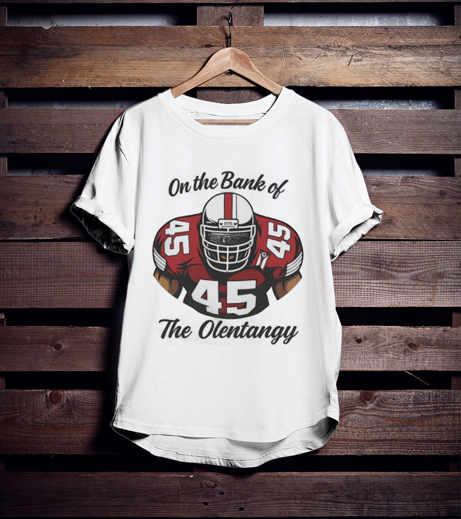 Ohio State University Player 45 On The Bank Of The Olentangy T-Shirt
