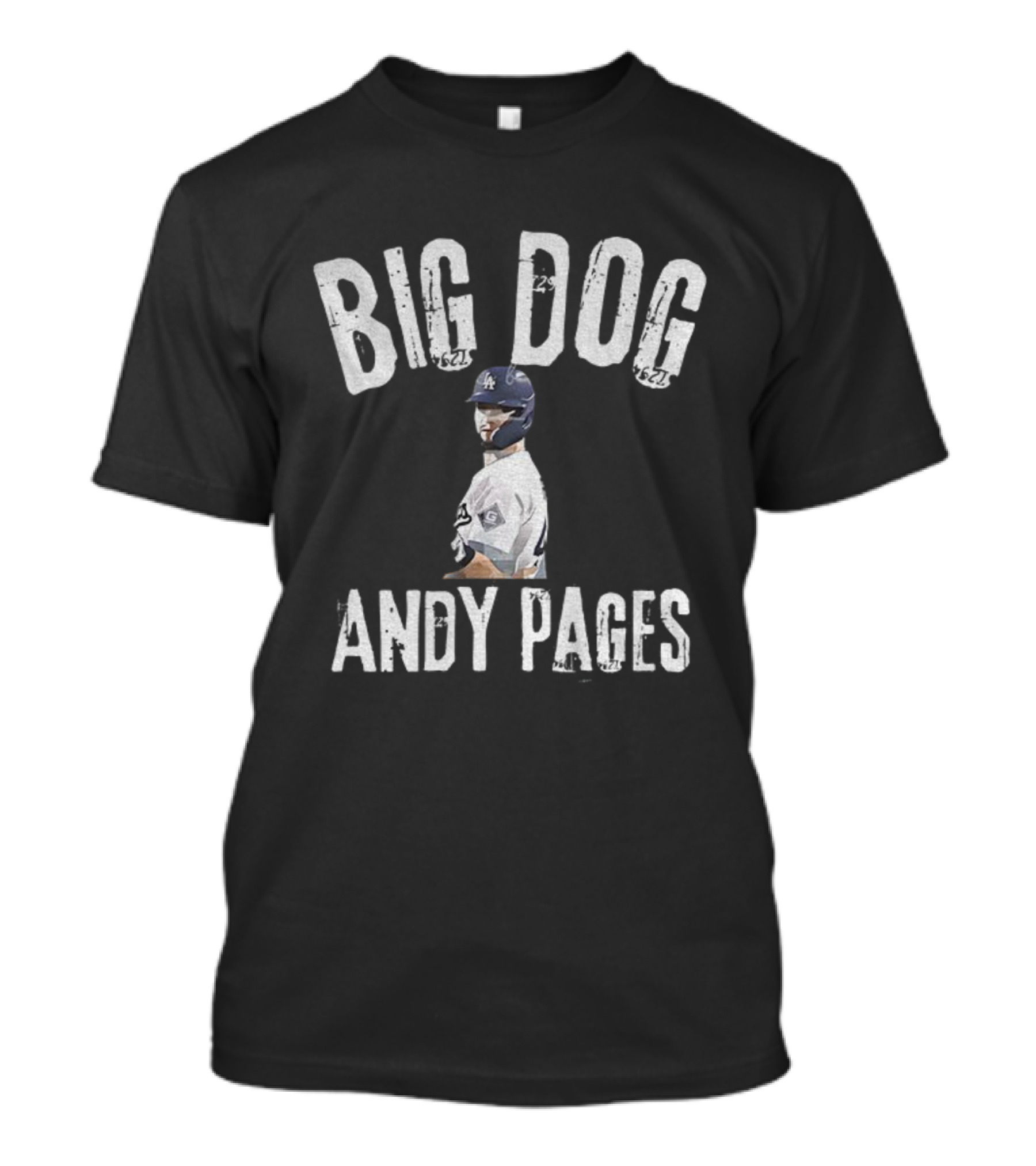Big Dog Andy Pages Los Angeles Dodgers 2025 World Series Champions T-Shirt