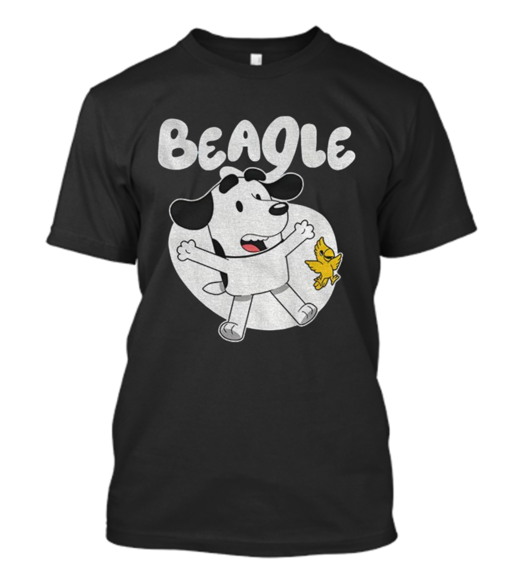 Snoopy Woodstock Bluey Beagle Dog Children Animation T-Shirt