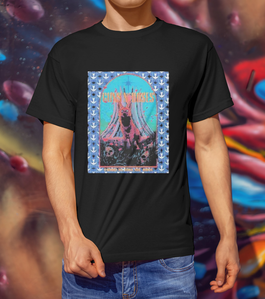 Guns N Roses Brasilia Brazil 2025 November 2 Arena BRB Concert T-Shirt