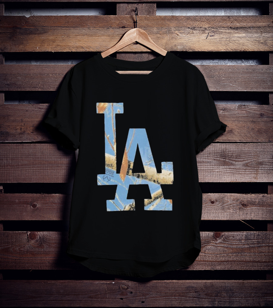 Los Angeles Dodgers LA Realtree Edge Camouflage T-Shirt