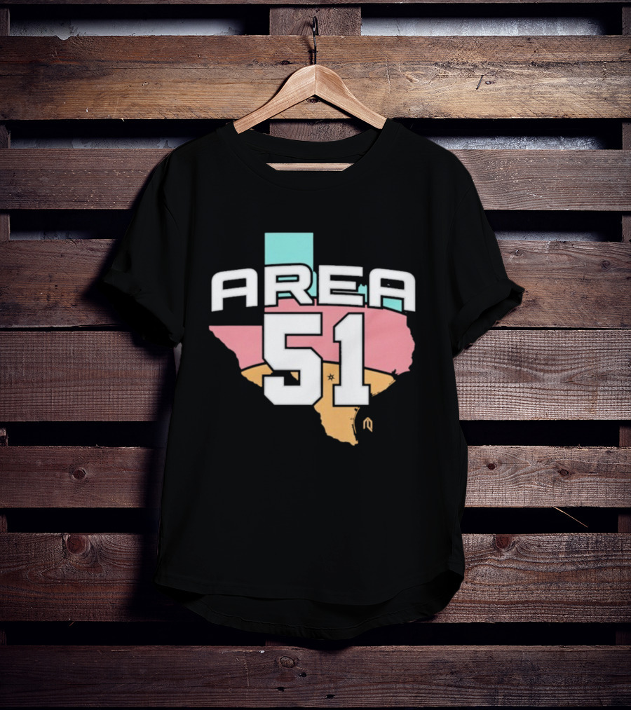 San Antonio Spurs Area 51 Texas Basketball Theme T-Shirt