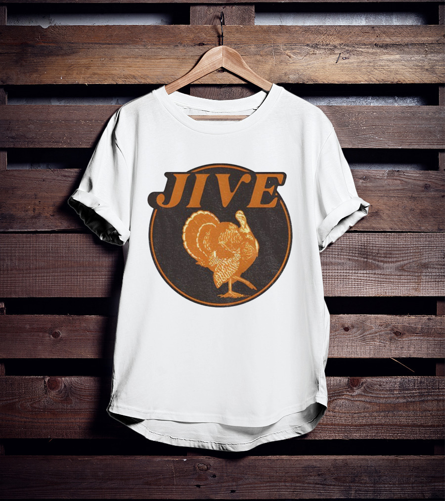 Jive Turkey Retro Style Thanksgiving Humor T-Shirt