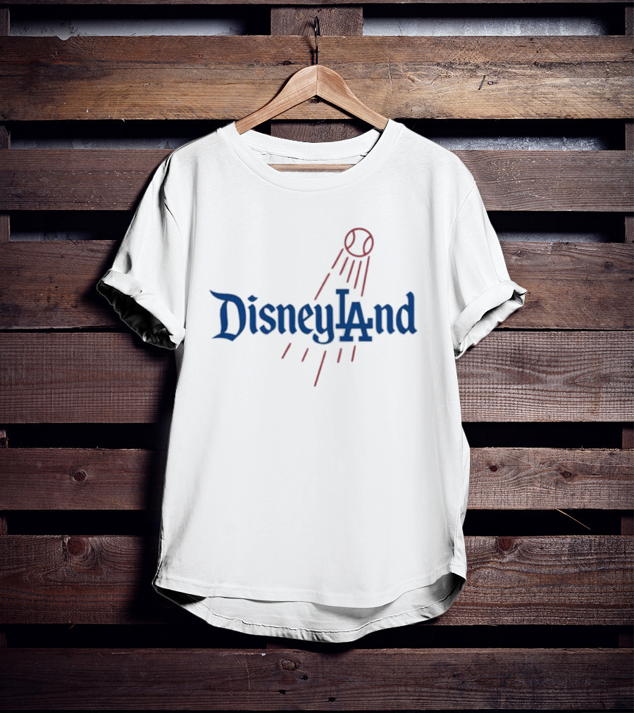 Disneyland LA Baseball Dodgers T-Shirt