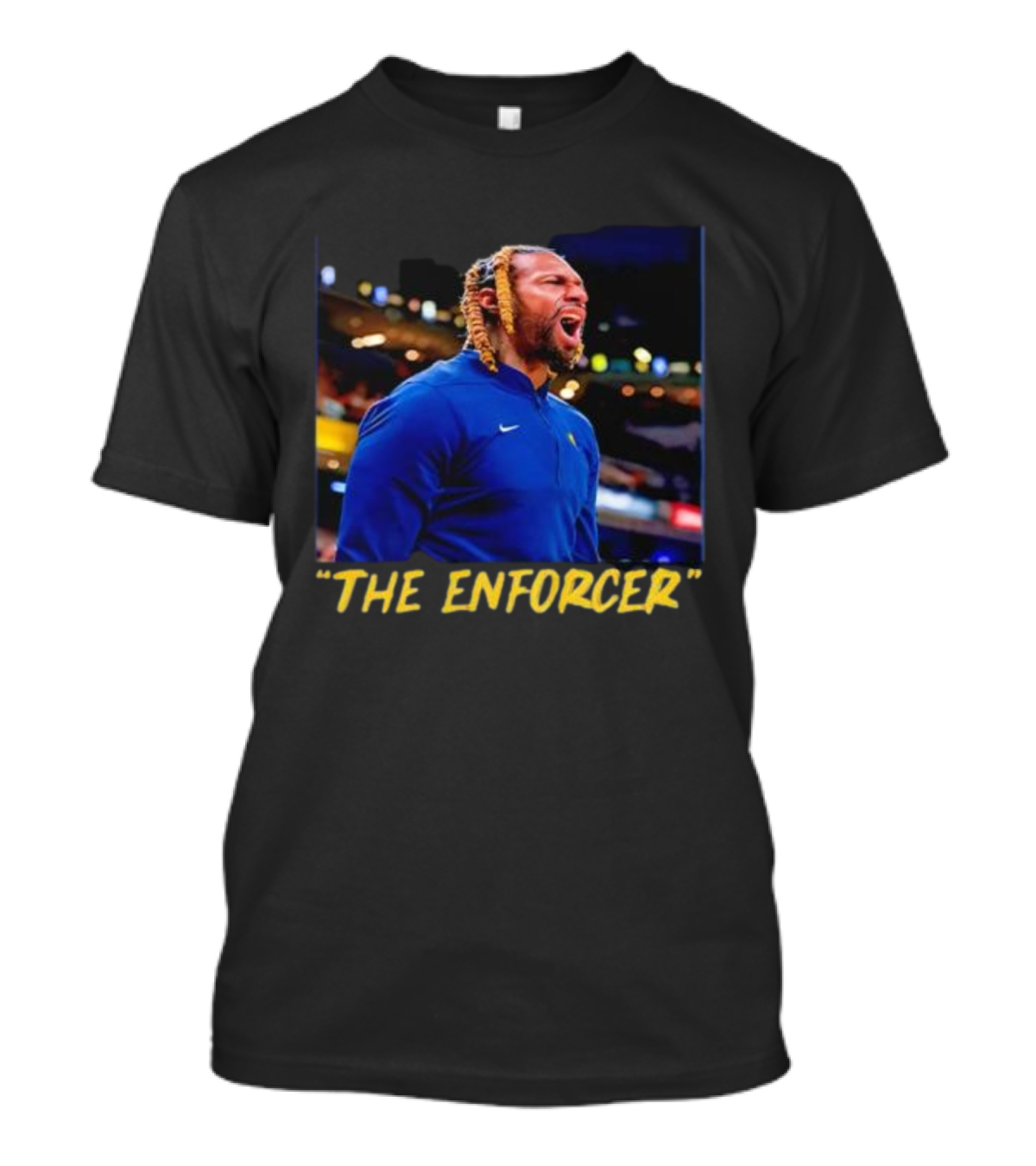 The Enforcer James Johnson Basketball Energy T-Shirt