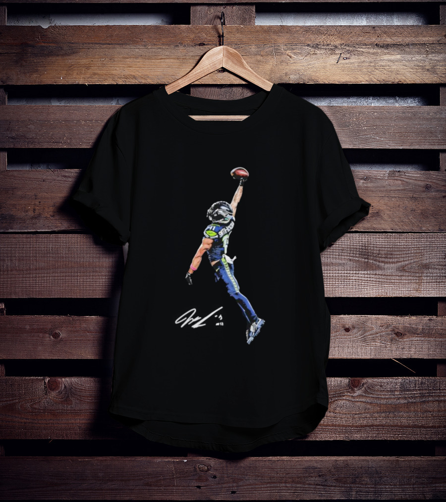 Smith-Njigba Signature Catch Seattle Football T-Shirt