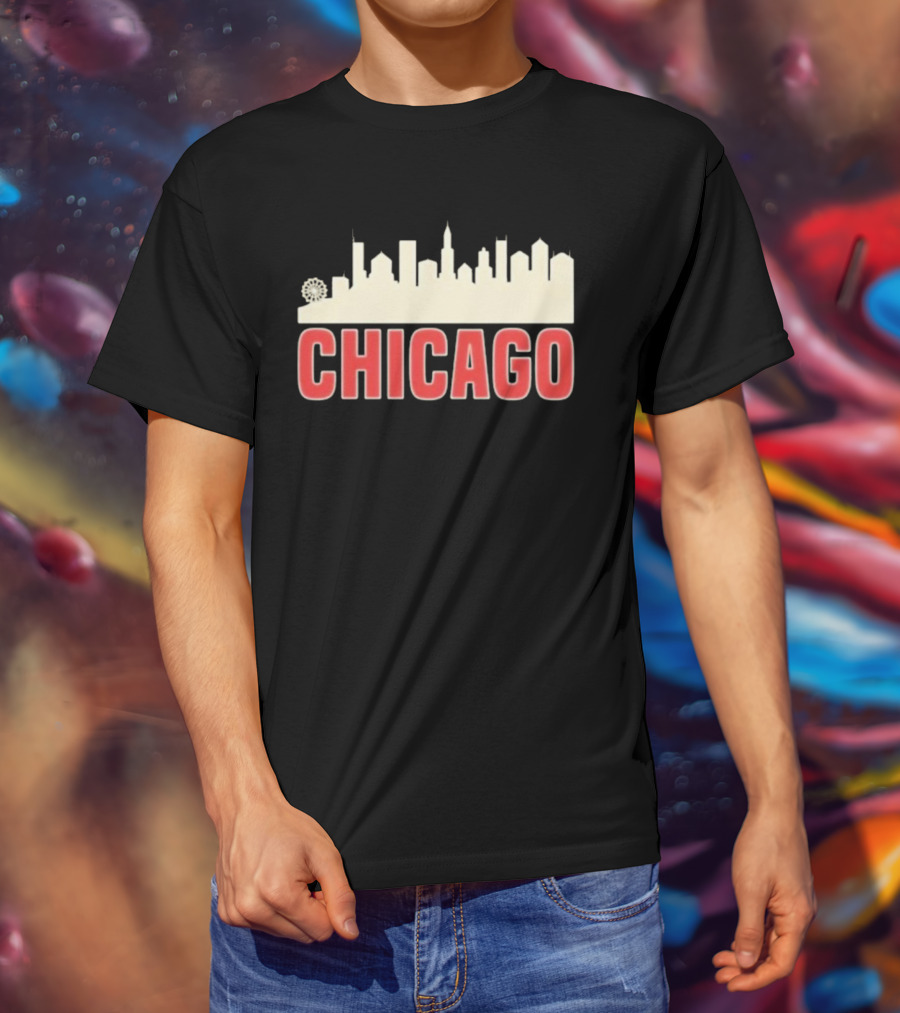 The Conners Jackie Harris Chicago Skyline T-Shirt