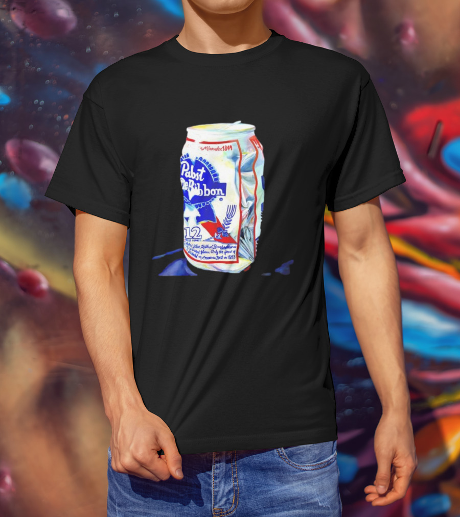 Milwaukee 1844 Pabst Blue Ribbon 12 Fluid Ounces America’s Best 1893 T-Shirt