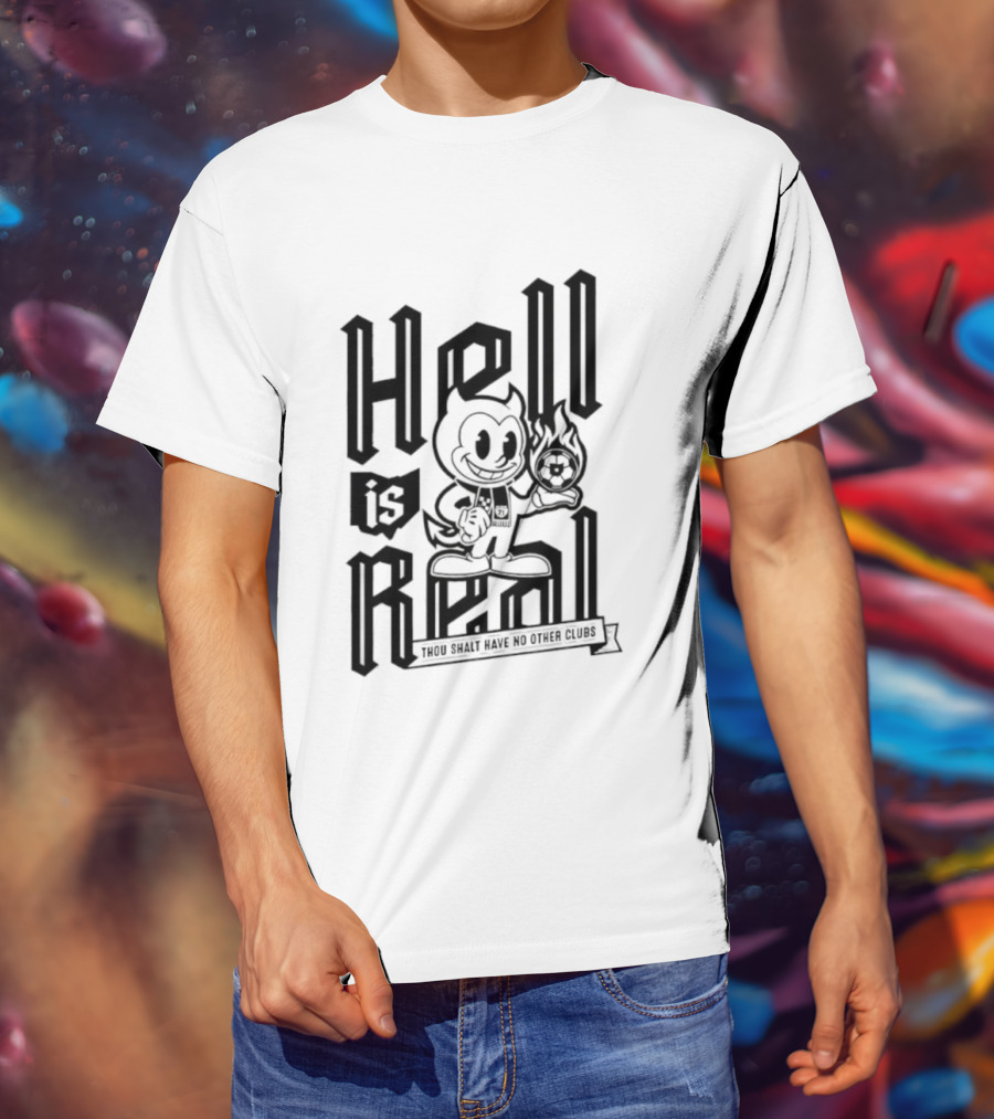 Hell Is Real 2025 Li’l Devil Thou Shalt Have No Other Clubs T-Shirt