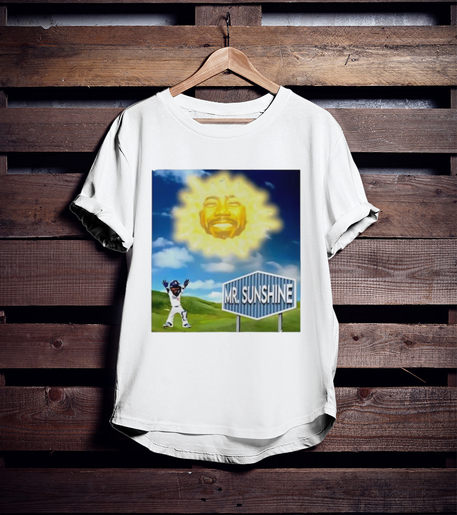 Dodgers Celebration Mini Mr. Sunshine LA Baseball Player T-Shirt