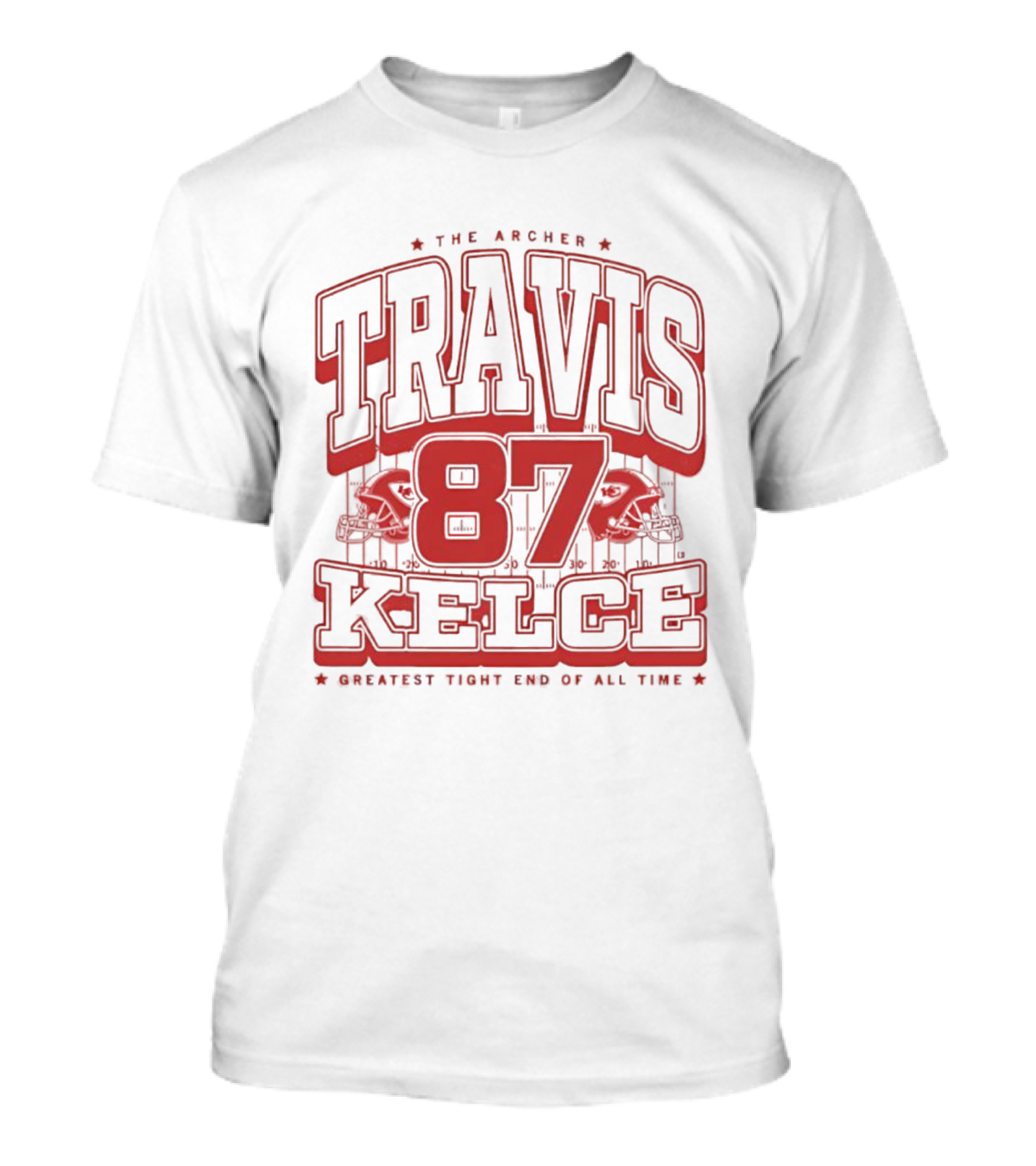 The Archer Travis Kelce 87 Greatest Tight End Of All Time T-Shirt