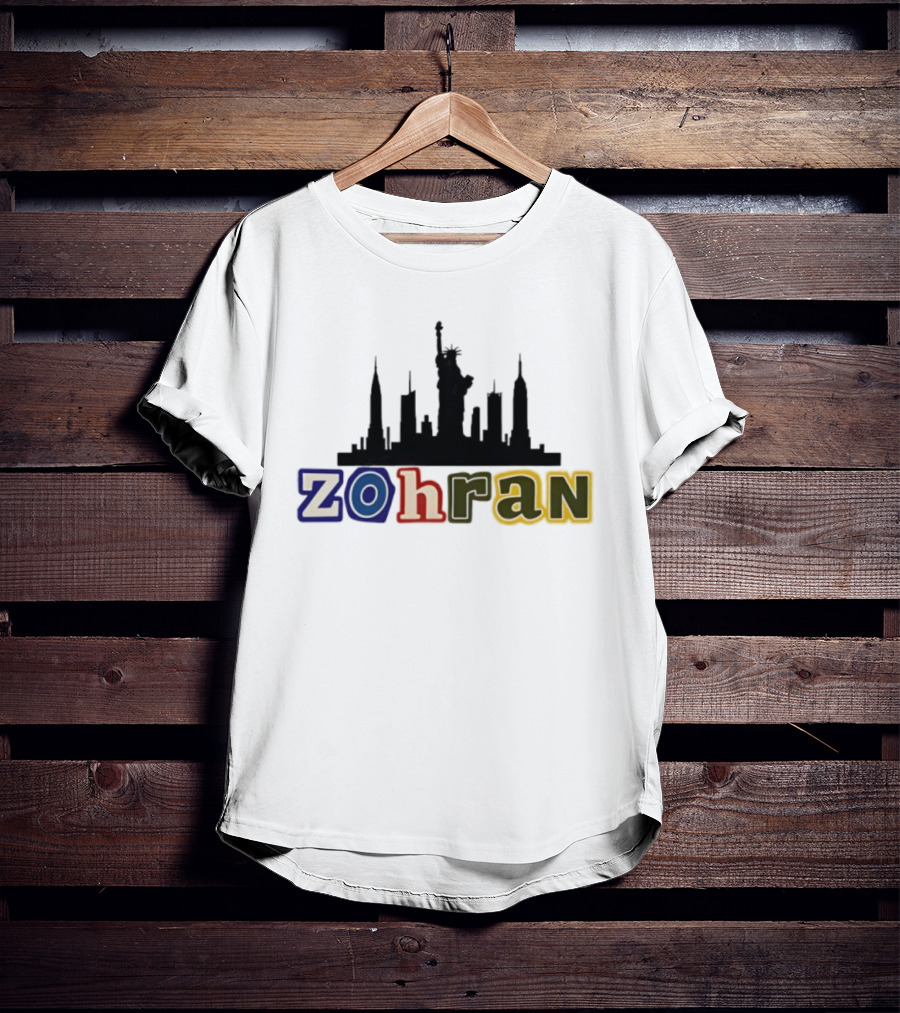 Zohran Mamdani NYC Skyline Statue Of Liberty T-Shirt