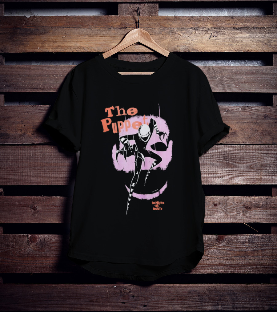 The Puppet Five Nights At Freddy’s Purple And Orange Design T-Shirt