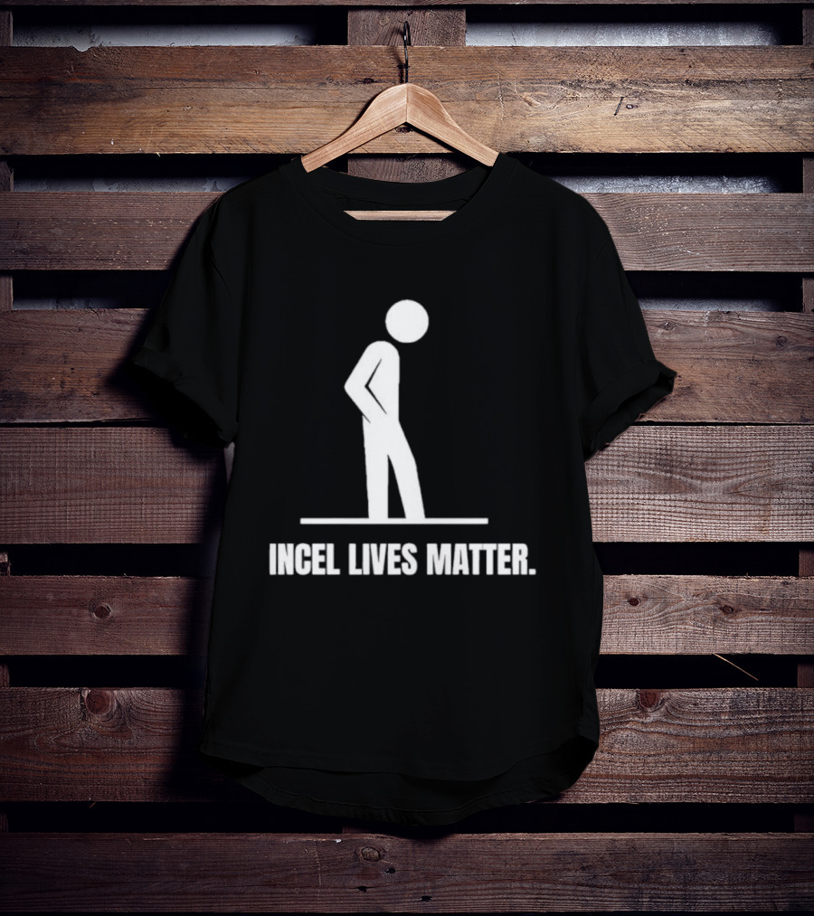 Incel Lives Matter Stick Figure Symbol T-Shirt