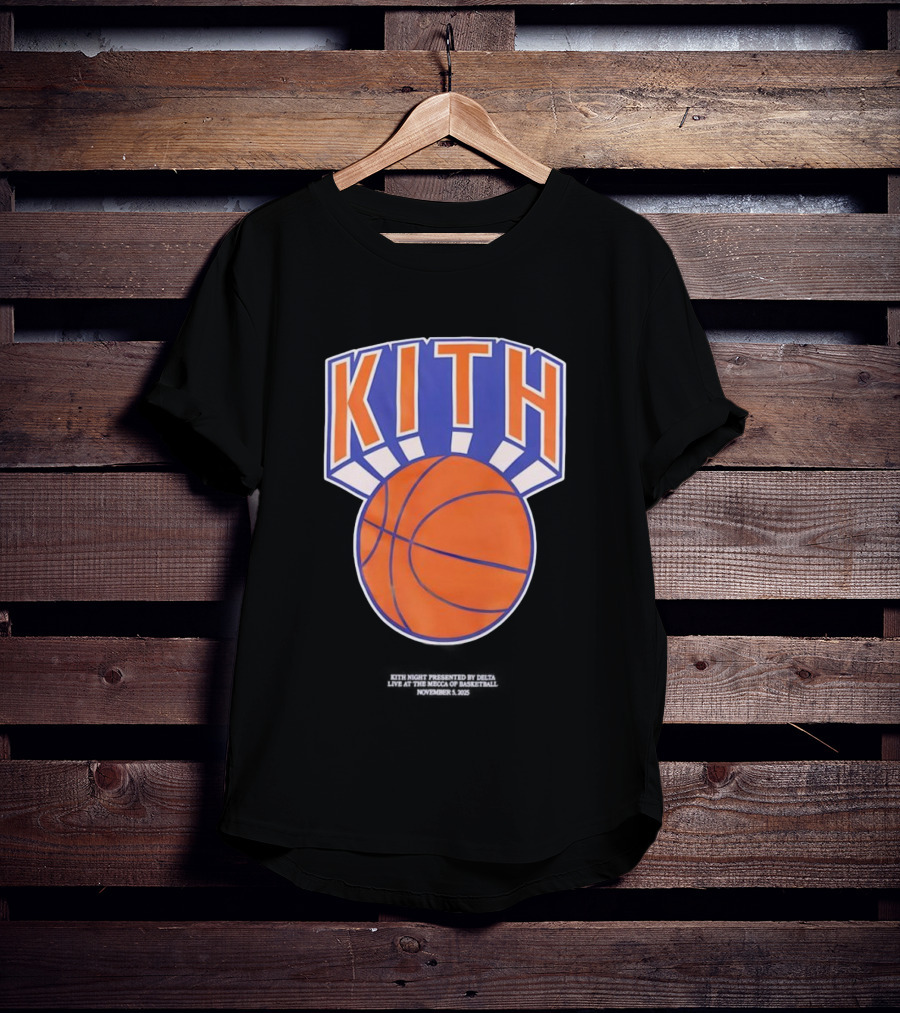 Kith New York Knicks Retro NY Nelson Basketball T-Shirt