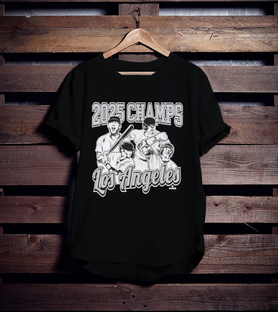Los Angeles 2025 Champs Baseball Team Triumph T-Shirt