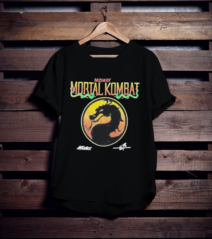 Midway Mortal Kombat Dragon Emblem T-Shirt