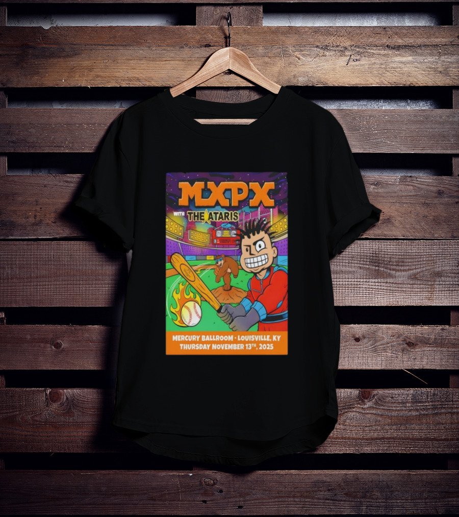 MXPX With The Ataris Concert Nov 13 2025 Mercury Ballroom Louisville KY T-Shirt