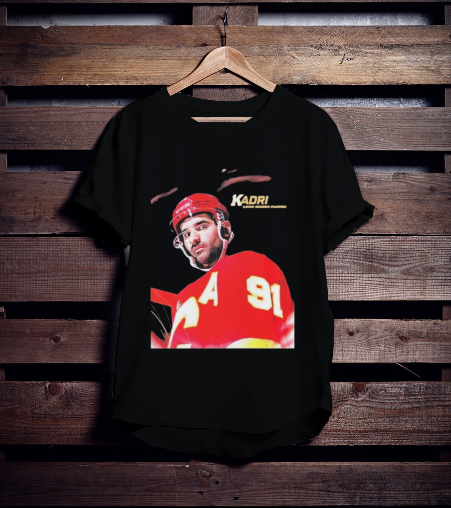 Kadri Calgary Hockey 91 Achievement Milestone T-Shirt