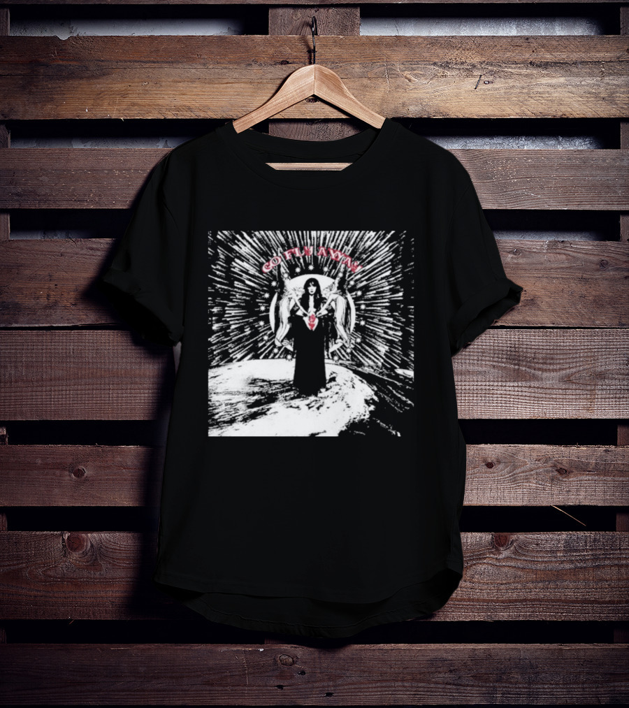 The Velveteers Go Fly Away Angel Wings Burst T-Shirt