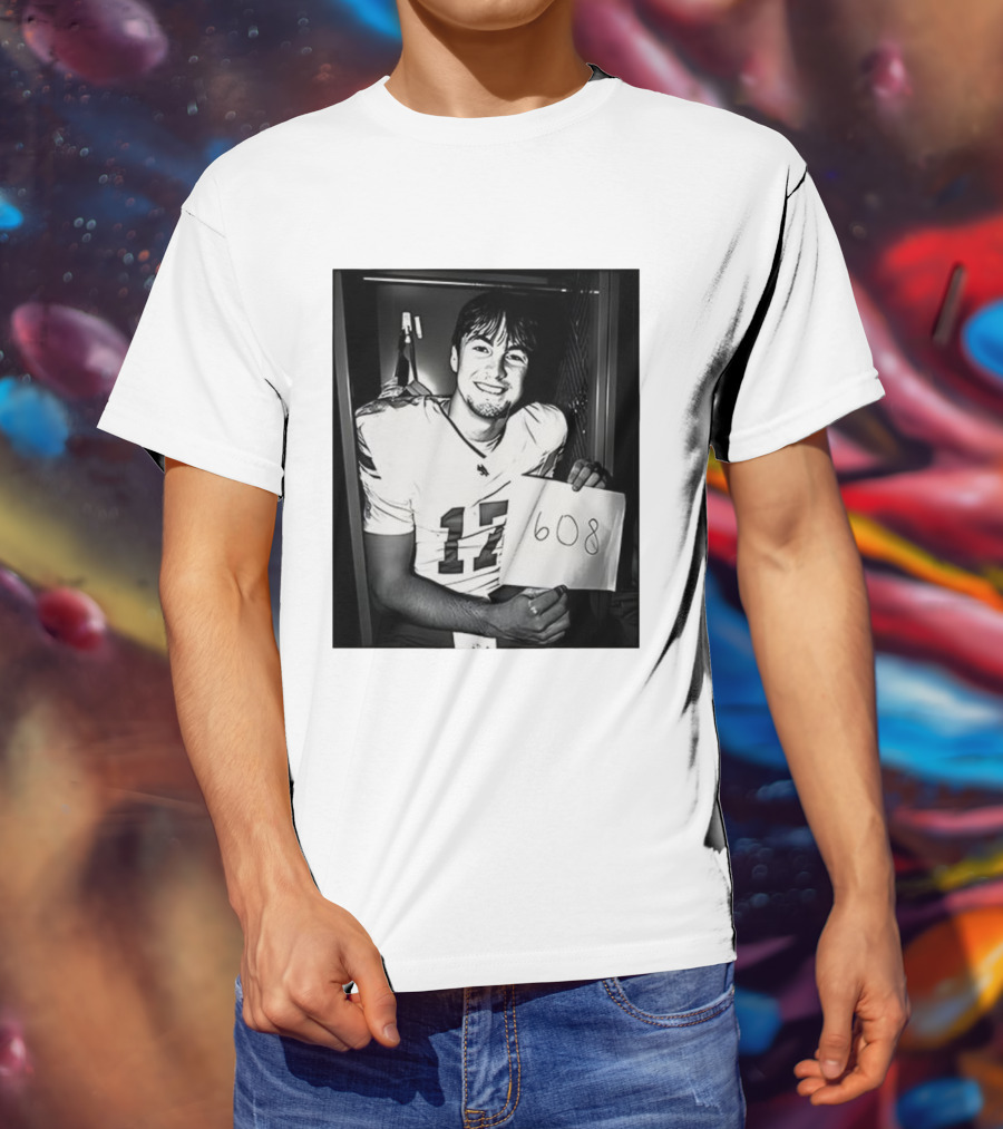 Drew Mestemaker 608 North Texas Mean Green Football Player 17 T-Shirt