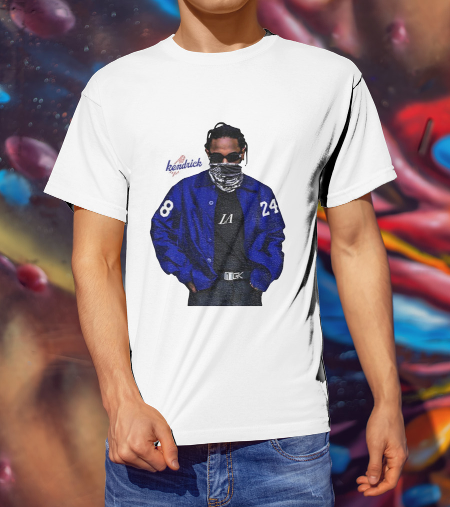 Kendrick Lamar Los Angeles Dodgers LA 2025 MLB Baseball World Series 24 28 T-Shirt