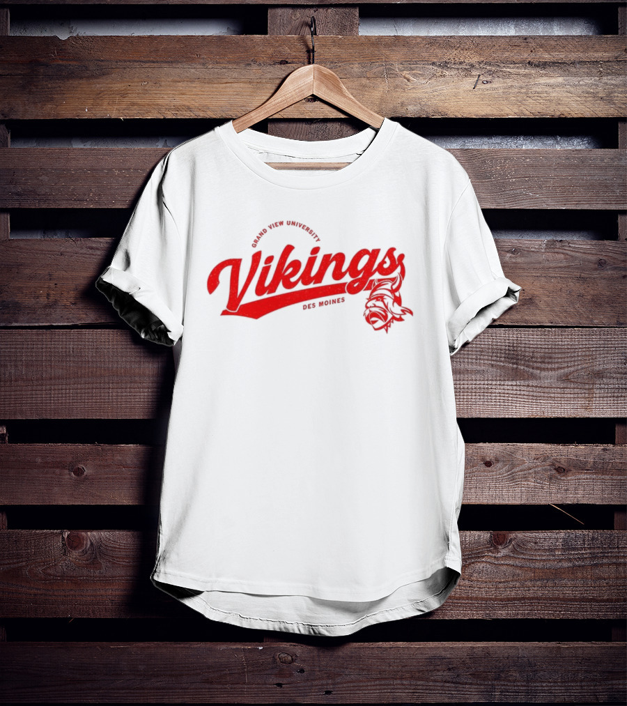 Vikings Grand View University Retro Style HydroFlow Pro T-Shirt