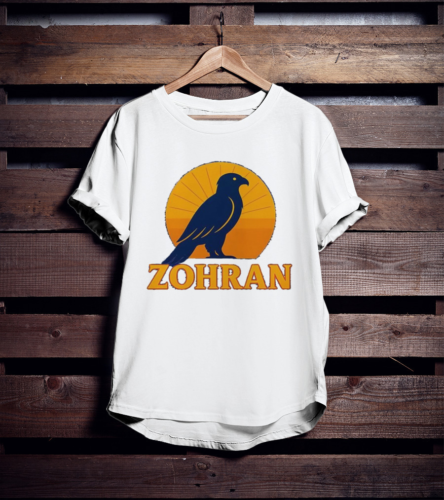 Zohran Eagle Sunrise Silhouette T-Shirt