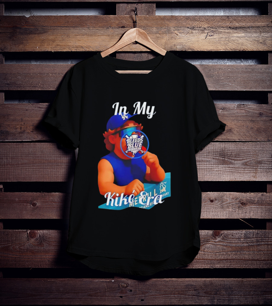 Kiké Era In My Bleeds Blue Los Angeles T-Shirt