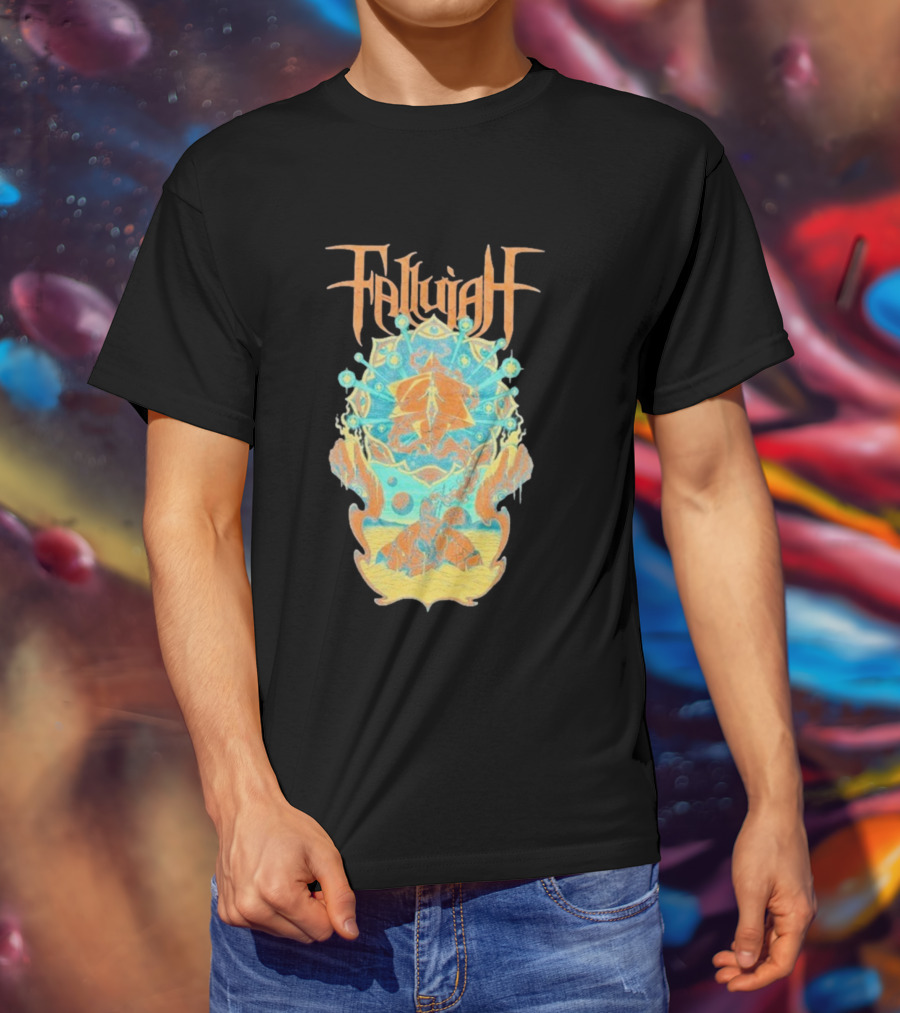 Fallujah Prism Psychedelic Cosmic Artwork T-Shirt