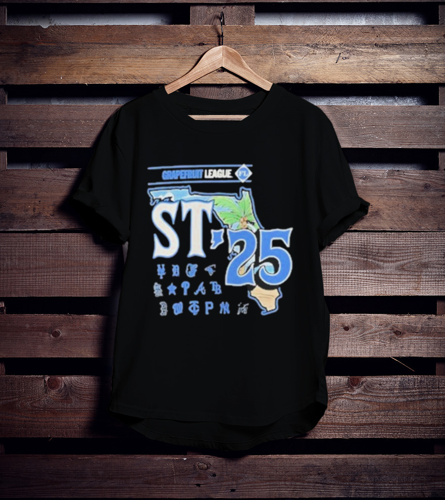 Grapefruit League Florida ST '25 MLB Baseball Spring Training T-Shirt